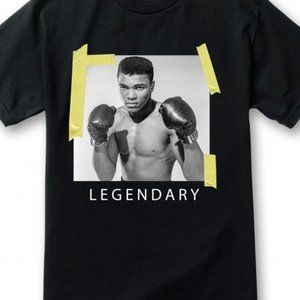 LEGENARY = MOHAMMED ALI / MEN'S T-SHIRT